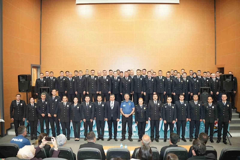 TEKİRDAĞ EMNİYET MÜDÜRLÜĞÜ’NDE TERFİ VE TAYİN HEYECANI