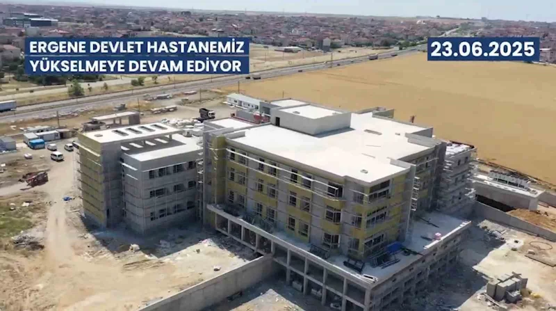 ÖZGÜR ÖZEL ’ÇUKUR’ DEDİ, YÜZDE 70’İ TAMAMLANAN HASTANE ÇIKTI