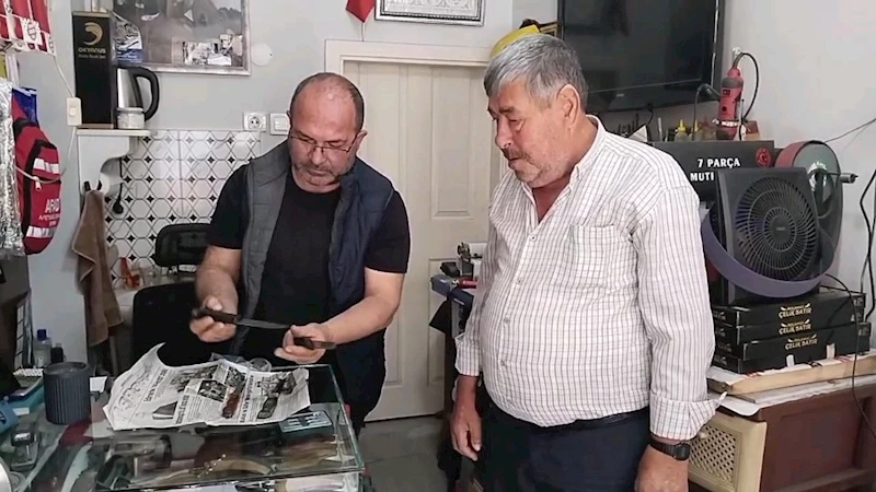 BIÇAK BİLEYİCİLERİN BAYRAM YOĞUNLUĞU