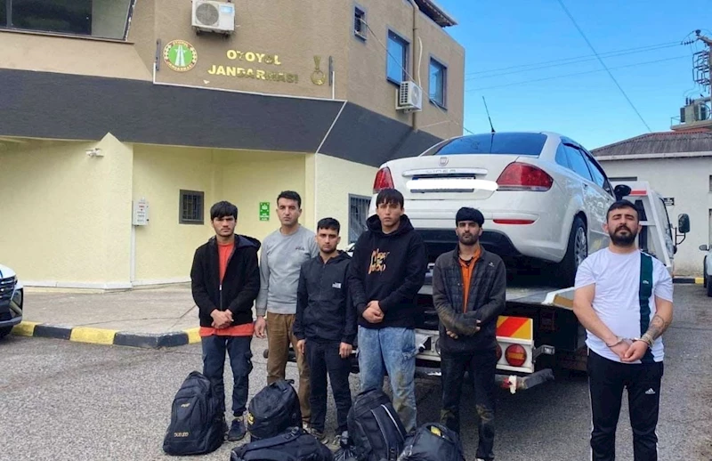 TEKİRDAĞ’DA YOL KONTROLÜNDE 5 DÜZENSİZ GÖÇMEN VE 1 ORGANİZATÖR YAKALANDI