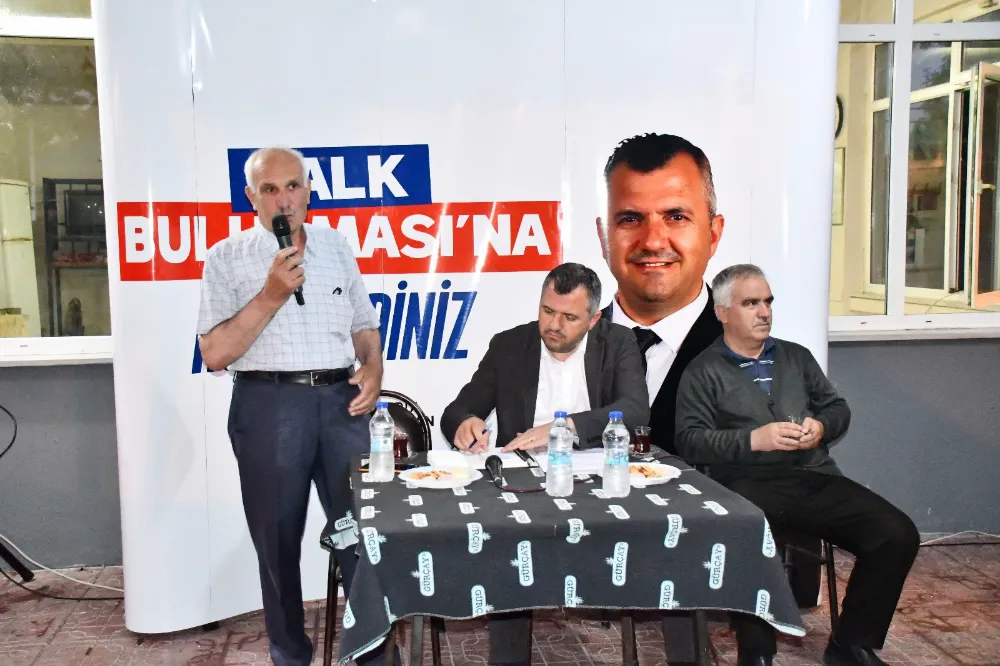 HALK TOPLANTILARI BAHÇEDERE İLE DEVAM ETTİ