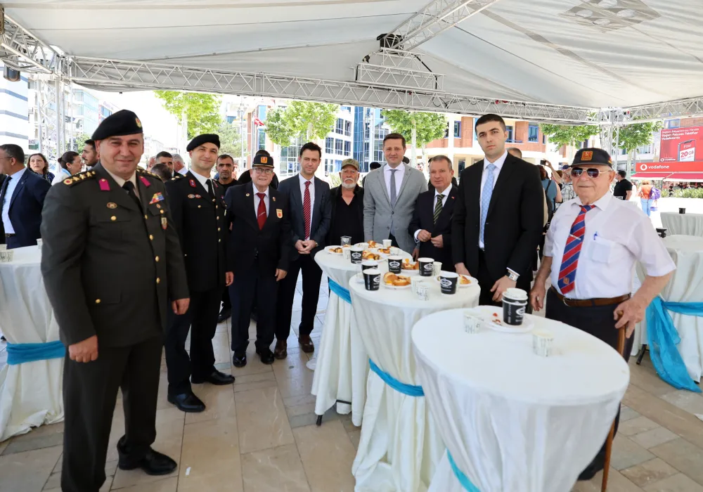 ÇERKEZKÖY’DE BAYRAMLAŞMA YAPILDI