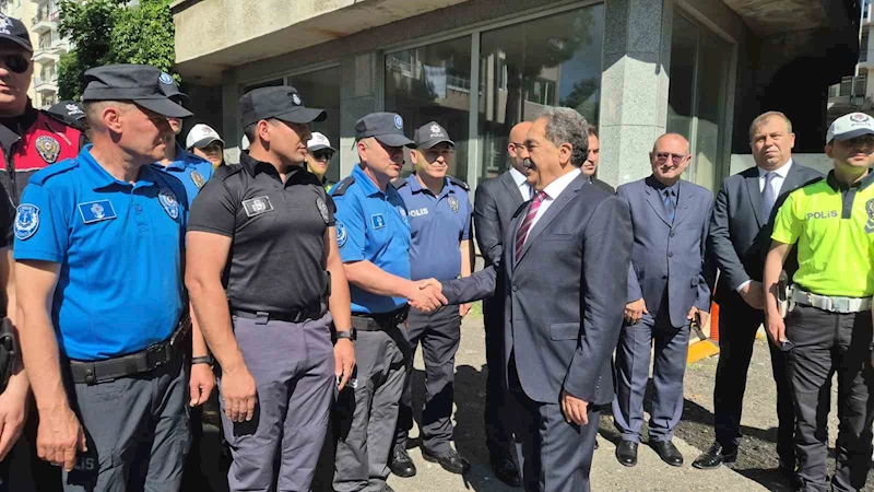 TEKİRDAĞ’DA KURBAN BAYRAMI İÇİN BAYRAMLAŞMA TÖRENİ DÜZENLENDİ