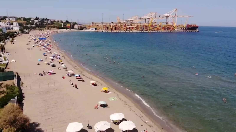 TEKİRDAĞ’DA BAYRAMDA PLAJLAR DOLDU TAŞTI