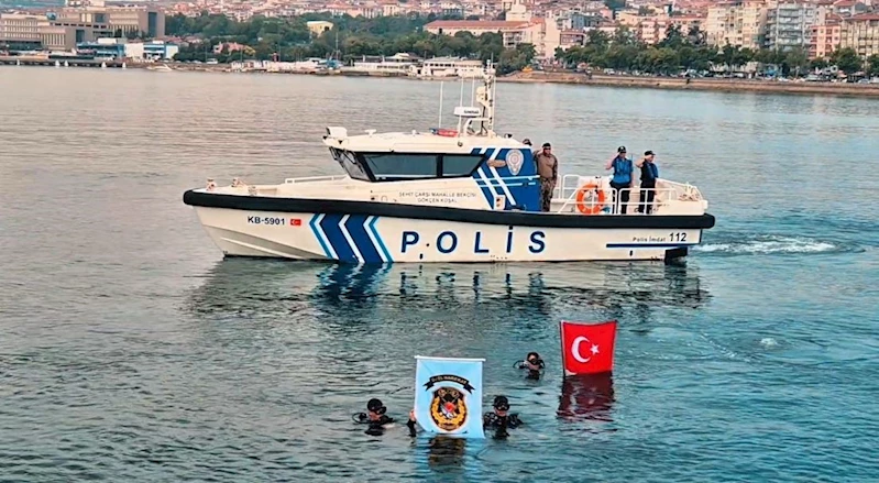 TEKİRDAĞ’DA KABOTAJ BAYRAMI’NA ÖZEL GEMİ ZİYARETİ VE DENİZDE GÖRSEL ŞÖLEN