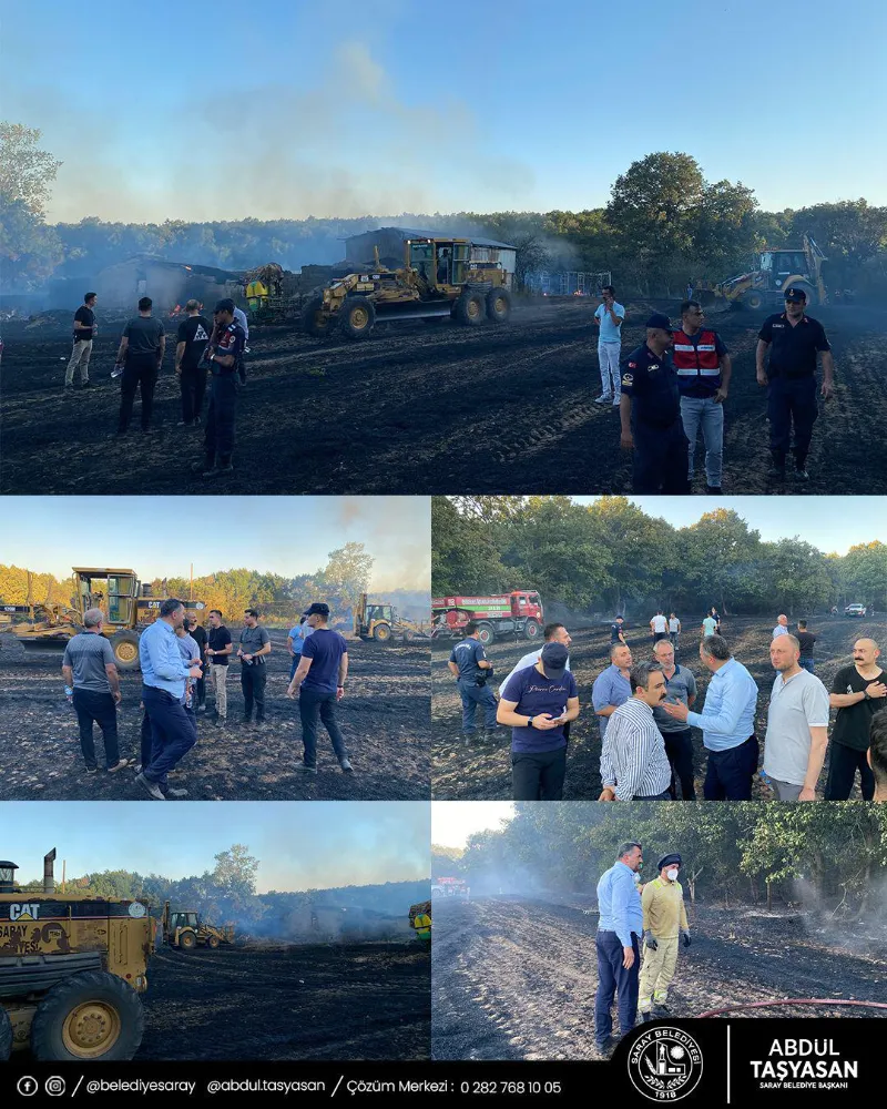 SARAY BELEDİYE BAŞKANI TAŞYASAN: GEÇMİŞ OLSUN SARAYIM!