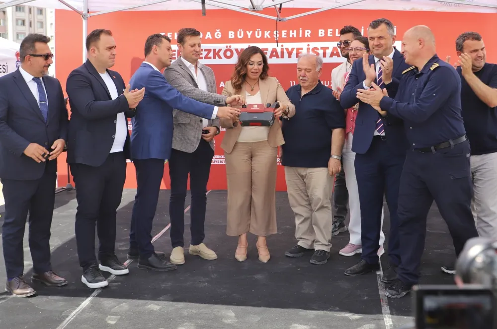 ÇERKEZKÖY İTFAİYE İSTASYONU’NUN TEMELİ ATILDI