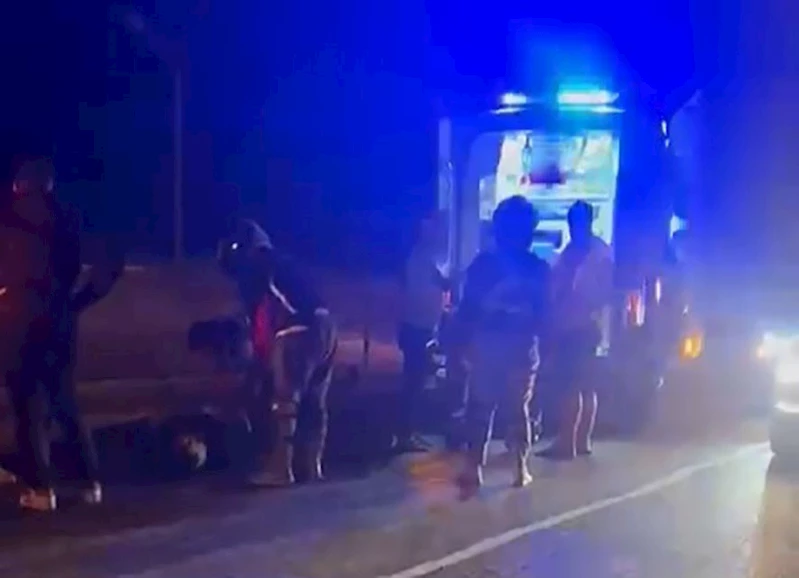 TEKİRDAĞ’DA KAZA: 2 KİŞİ YARALANDI