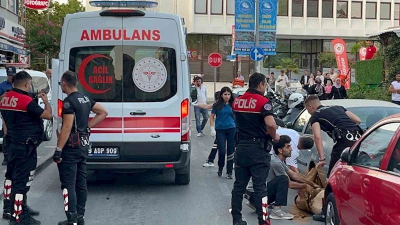 SOKAK ORTASINDA HUSUMETLİSİNİ BIÇAKLADI