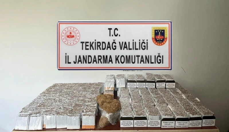 TEKİRDAĞ’DA JANDARMADAN SUÇ ODAKLARINA PEŞ PEŞE OPERASYONLAR