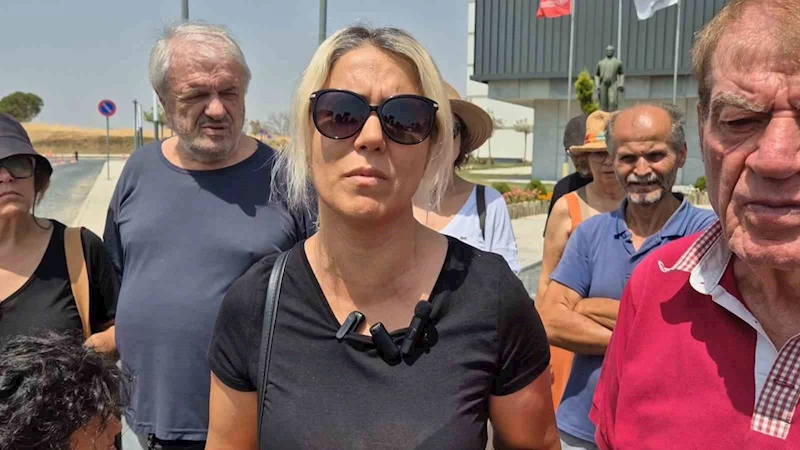 TEKİRDAĞ’DA SU İSYANI: BELEDİYE ÖNÜNDE ÇÖZÜM İSTEDİLER