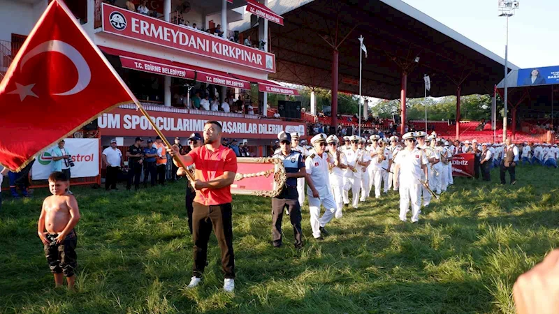 664. TARİHİ KIRKPINAR YAĞLI GÜREŞLERİ’NİN RESMİ AÇILIŞ TÖRENİ YAPILDI