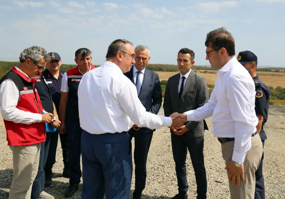 VALİ SOYTÜRK ÇERKEZKÖY’DE İNCELEMELERDE BULUNDU