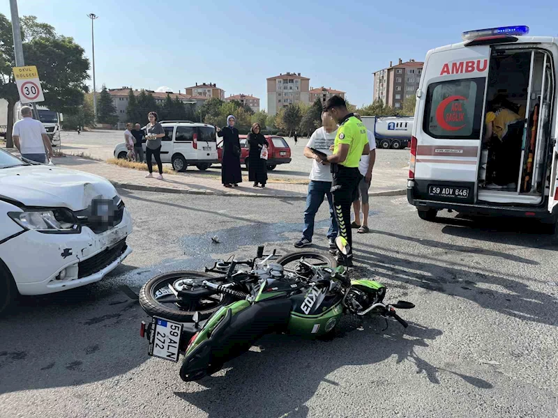 TEKİRDAĞ’DA KAZA SONRASI VATANDAŞLARDAN TEPKİ