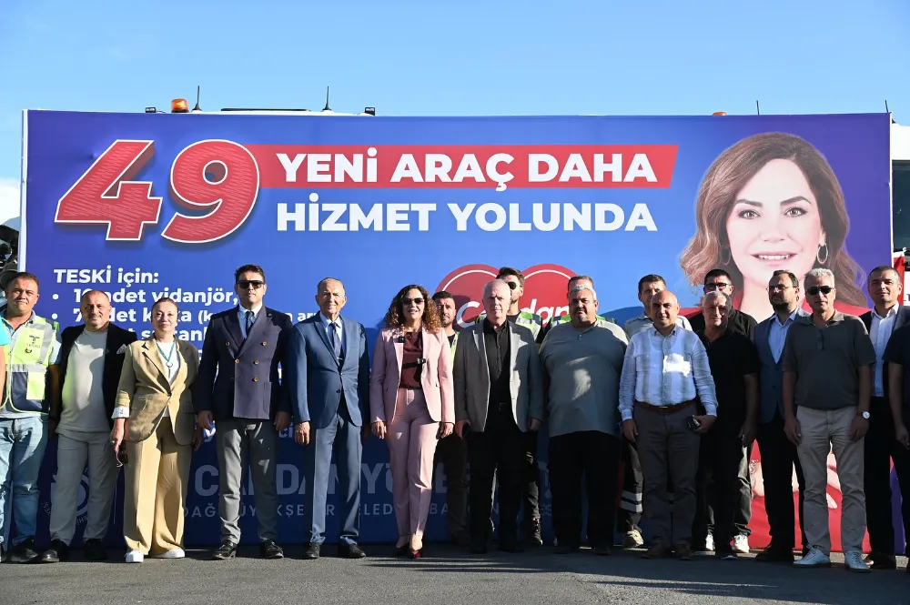 TEKİRDAĞ’IN HİZMET FİLOSU 49 YENİ ARAÇLA GÜÇLENDİ