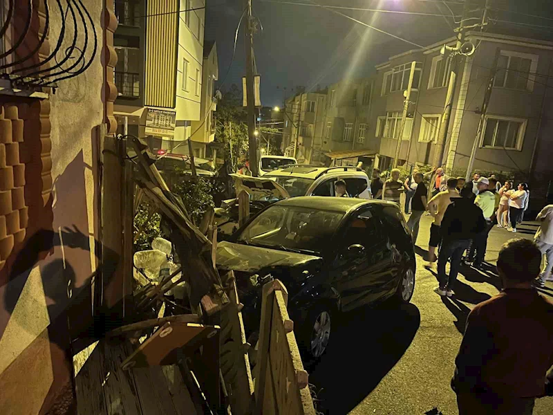 KAZAYA KARIŞIP FİRAR EDEN ALKOLLÜ ADAY SÜRÜCÜ BAŞKA ARAÇTA YAKALANDI