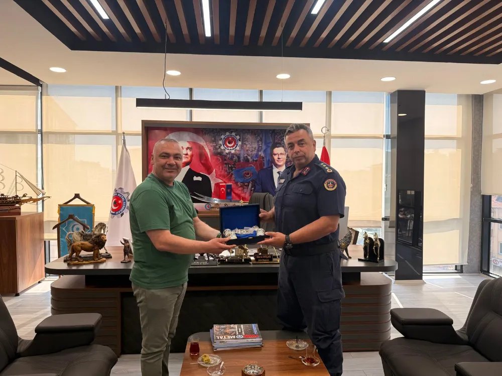 ALBAY ÇETİN’DEN MURAT KOÇAK’A ZİYARET