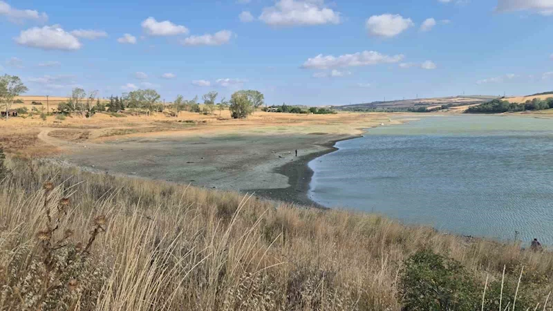 TEKİRDAĞ’DA GÖLETTE KURAKLIK ALARMI: SU SEVİYESİ YÜZDE 5’E DÜŞTÜ