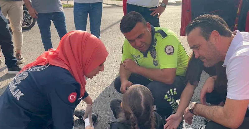 KAZADA YARALANAN ÇOCUK SÖZLERİYLE DUYGULANDIRDI