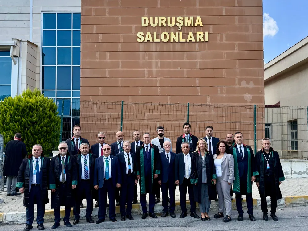 TEKİRDAĞ BAROSU YALNIZ BIRAKMADI