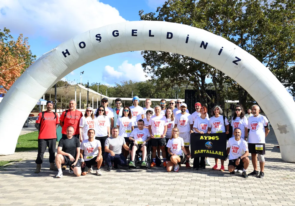 ÇERKEZKÖY’DE ALS FARKINDALIK KOŞUSU DÜZENLENDİ