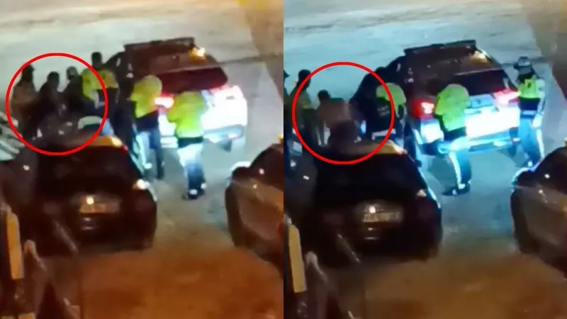 KAPAKLI’DA BİR SÜRÜCÜ ALKOLMETREYE ÜFLEMEMEK İÇİN ÜSTÜNÜ SOYDU