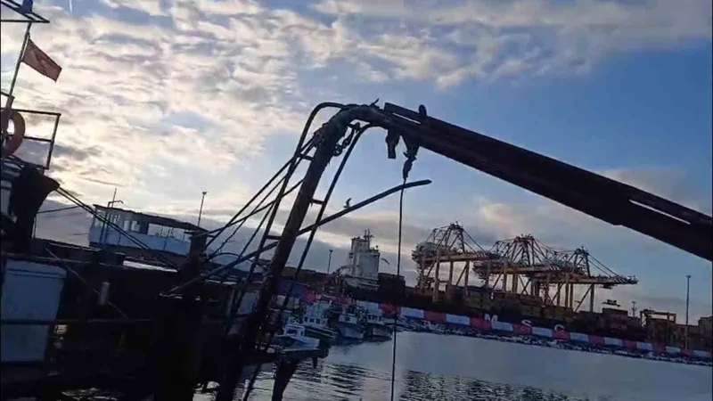 TEKİRDAĞ’DA BARBAROSLU BALIKÇILAR MÜSİLAJ TEHLİKESİNE DİKKAT ÇEKTİ