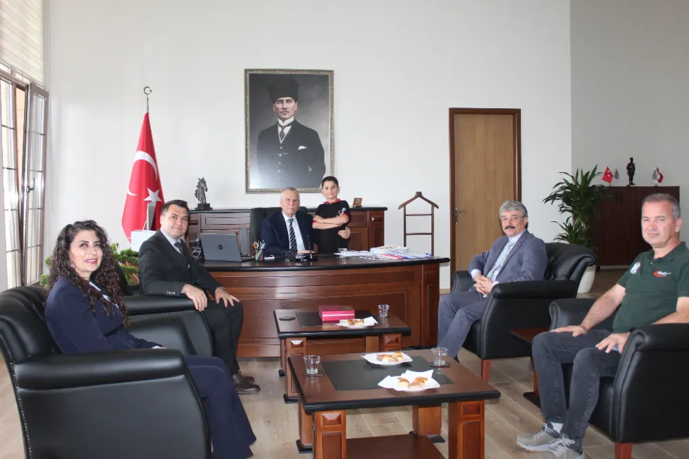 KAYMAKAM NAZMİ GÜNLÜ, TÜBİTAK BAŞARISI KAZANAN ÖĞRENCİLERİ AĞIRLADI