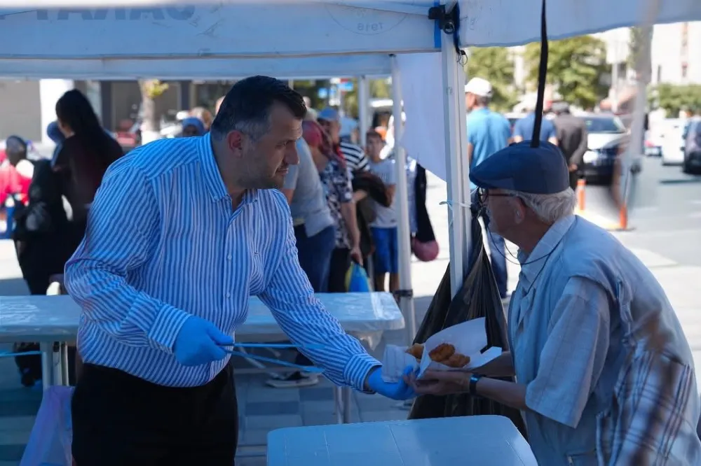 SARAY BELEDİYESİ’NDEN LOKMA İKRAMI