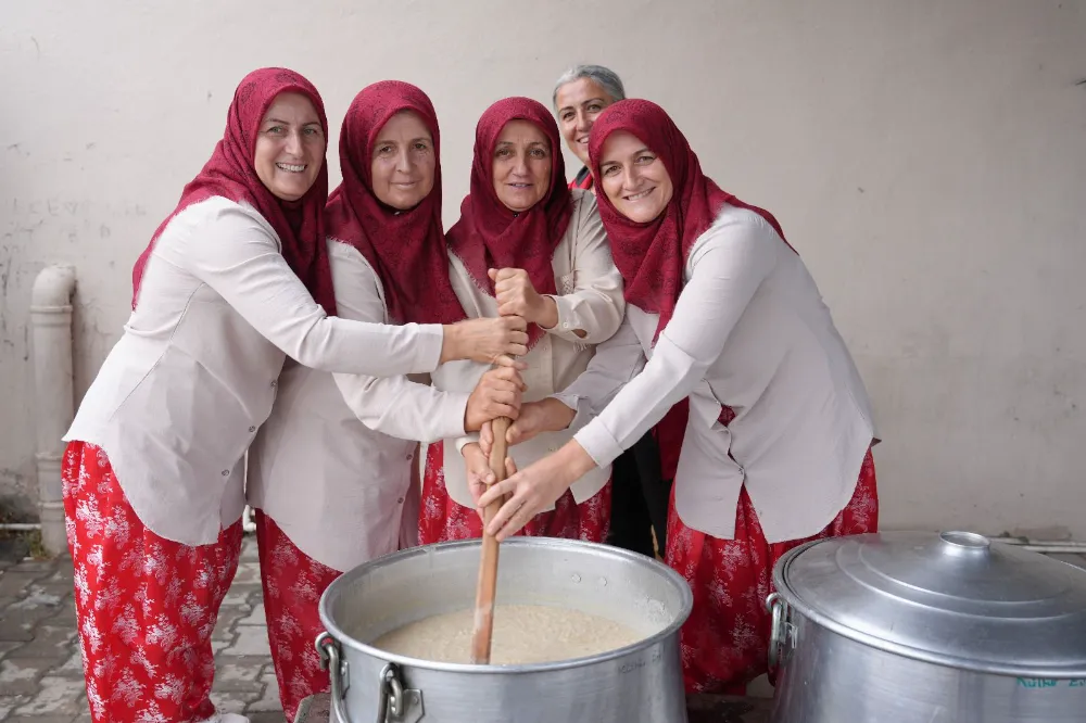 SARAY, KEŞKEK ŞENLİĞİ’NDE BULUŞTU