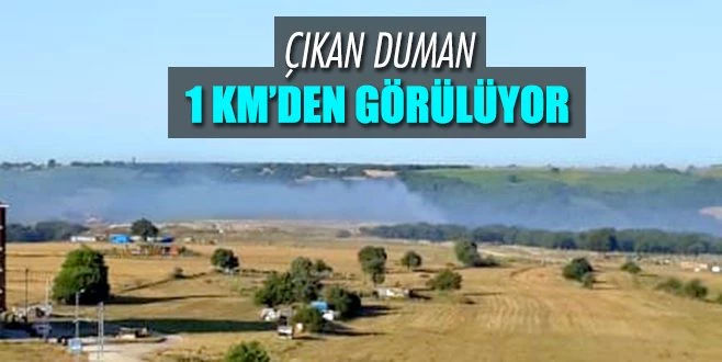 ESKİ ŞEHİR ÇÖPLÜĞÜ YANIYOR