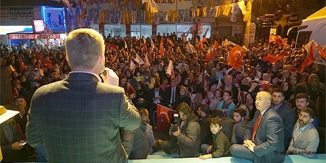 5 BİN KİŞİYLE İLK MİTİNG