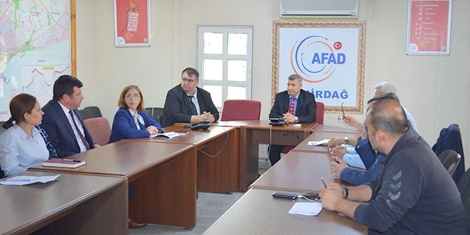AFAD`DA DEĞERLENDİRME TOPLANTISI