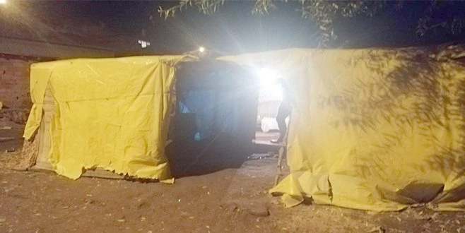 KUMAR İÇİN ÇADIR KURDULAR: 12 KİŞİYE 50 BİN TL CEZA