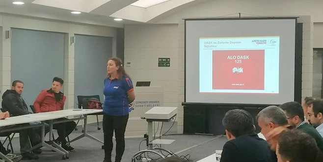 AFAD EĞİTİMLERİ DEVAM EDİYOR