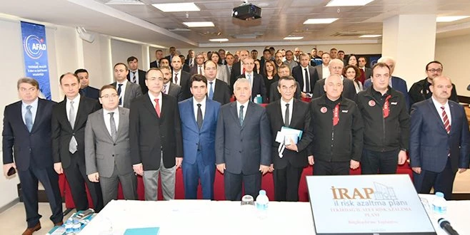 TEKİRDAĞ`DA AFEST RİSK AZALTMA PLANI TOPLANTISI