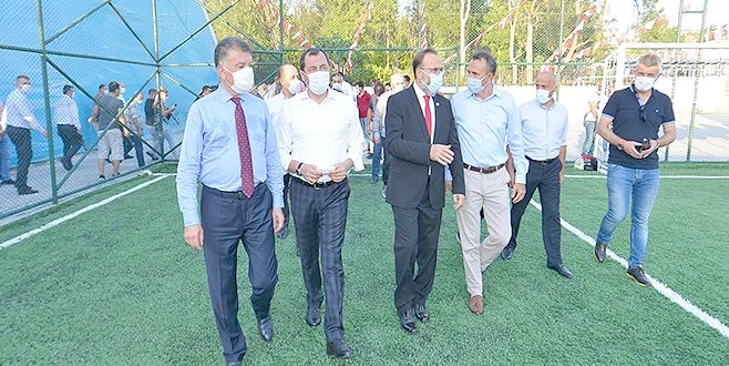 AHMET AYGÜN SPOR KOMPLEKSİ TÖRENLE AÇILDI