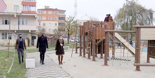 ÇERKEZKÖY`DE YENİ YAŞAM ALANI YAPILIYOR