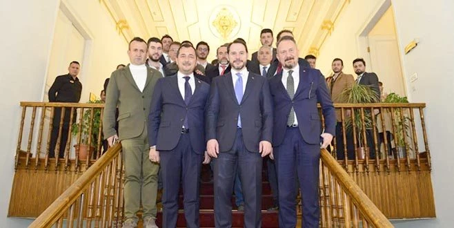 BAKAN ALBAYRAK BAŞKAN YÜKSEL`İ ZİYARET ETTİ