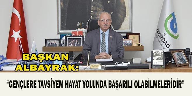 BAŞKAN ALBAYRAK?TAN  19 MAYISI MESAJI 