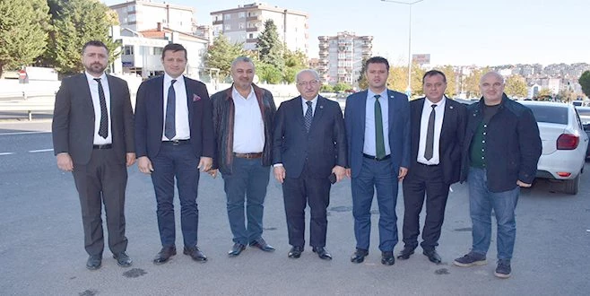 BAŞKAN  ALBAYRAK İLÇE BELEDİYE BAŞKANLARI İLE BİR ARAYA GELDİ