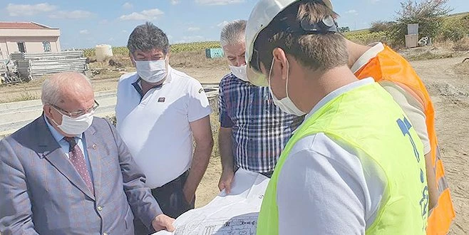 BAŞKAN ALBAYRAK DOĞU İLERİ BİYOLOJİK ATIKSU ARITMA TESİSİ`NDE İNCELEMELERDE BULUNDU