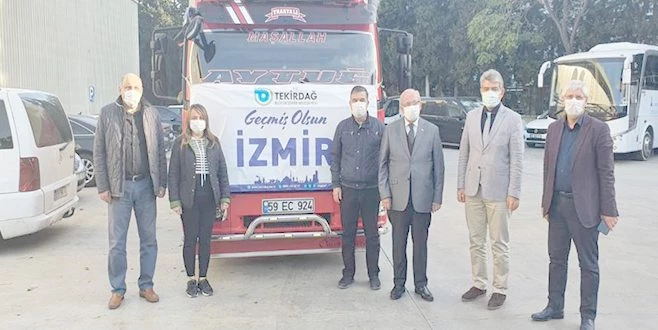 BAŞKAN ALBAYRAK DEPREM BÖLGESİNDE