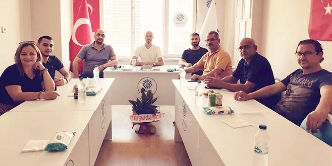 ALİ BOZDAĞ?DAN ALİ ÇALIŞKAN?A HAYIRLI OLSUN ZİYARETİ