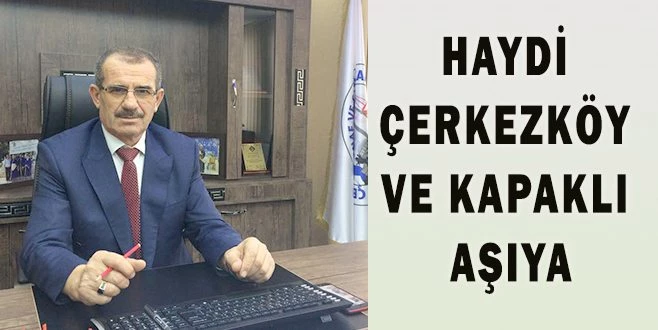 ALİ BOZDAĞ`DAN HER GÜN AŞI ÇAĞRISI