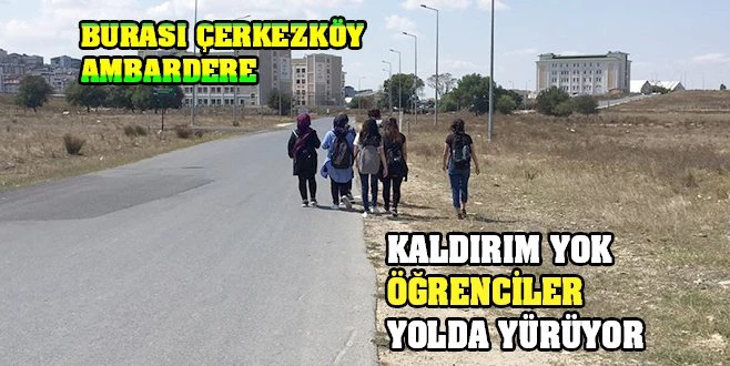 ÖĞRENCİLERİN TEHLİKELİ YOLCULUĞU