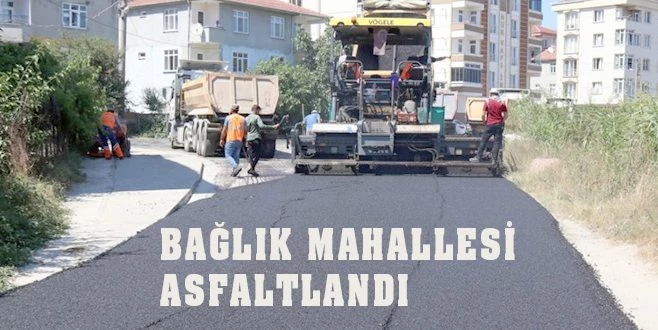 ÇERKEZKÖY?DE 12 SOKAKTA ASFALT ÇALIŞMASI TAMAMLANDI
