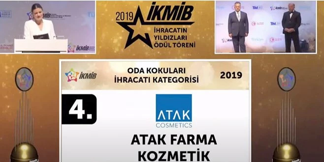 ATAK FARMA İHRACATTA ÖDÜL ALDI