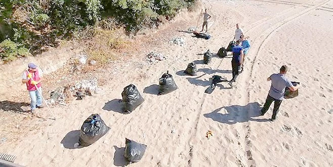 30 TON ÇÖPLE TRAKYA ŞİVELİ TEPKİ: ATMA BEYA