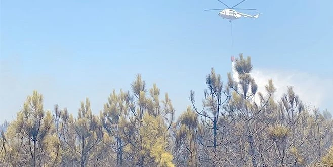 ORMAN YANGININ SEBEBİ ATV ARACI